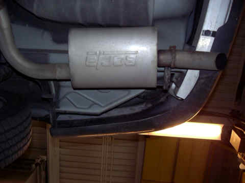 Tail End View - Bottom